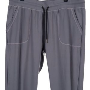 Zyia size Medium Active Gray Everywhere Zipper Jogger